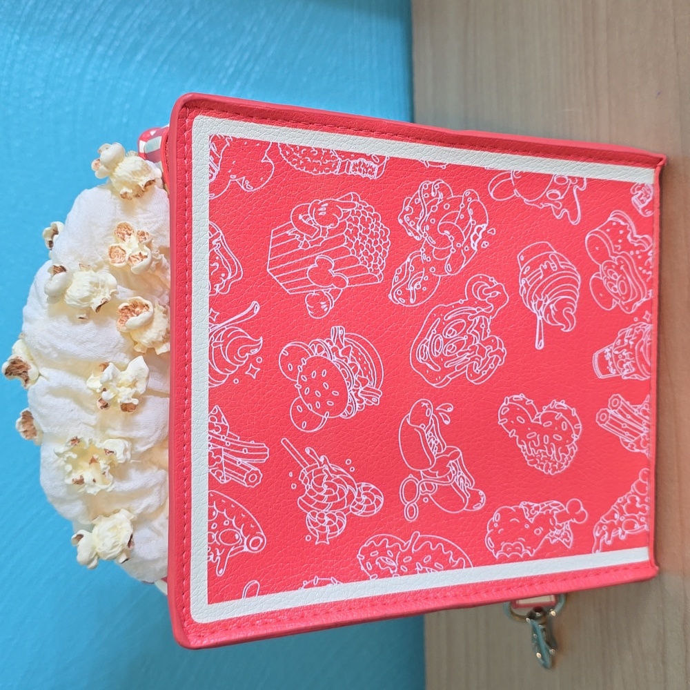 Disney Eats Popcorn Bucket Bag with White Illustrations - Picture 2 of 3